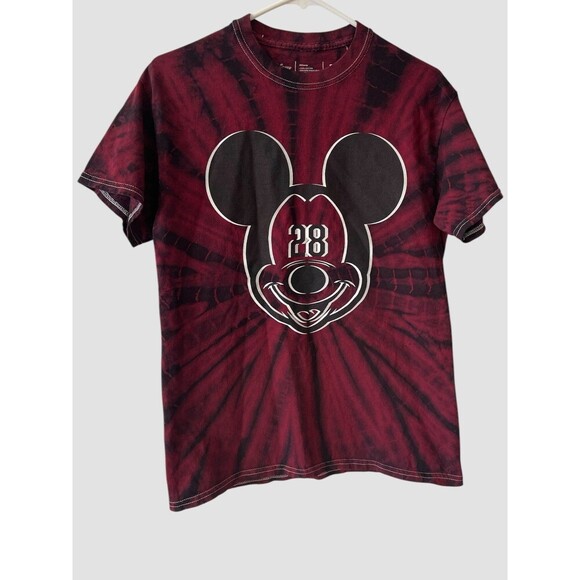 Neff Mickey Mouse T-Shirt Mens Medium Disney Collection Tie Dye Cotton - Picture 1 of 4
